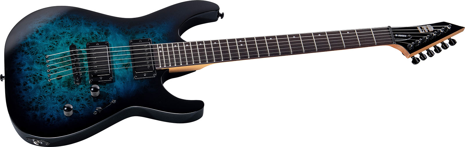 Ltd M200dx 2h Ht Rw - Blue Burst - Elektrische gitaar in Str-vorm - Variation 2