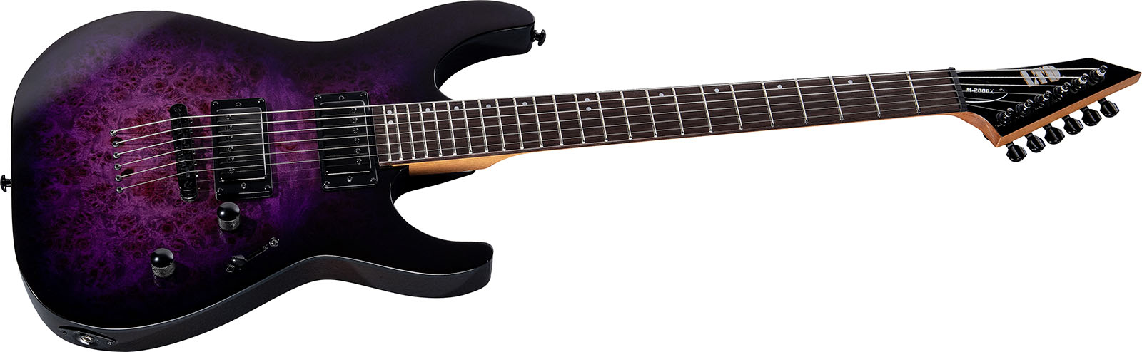 Ltd M200dx 2h Ht Rw - Purple Burst - Elektrische gitaar in Str-vorm - Variation 2