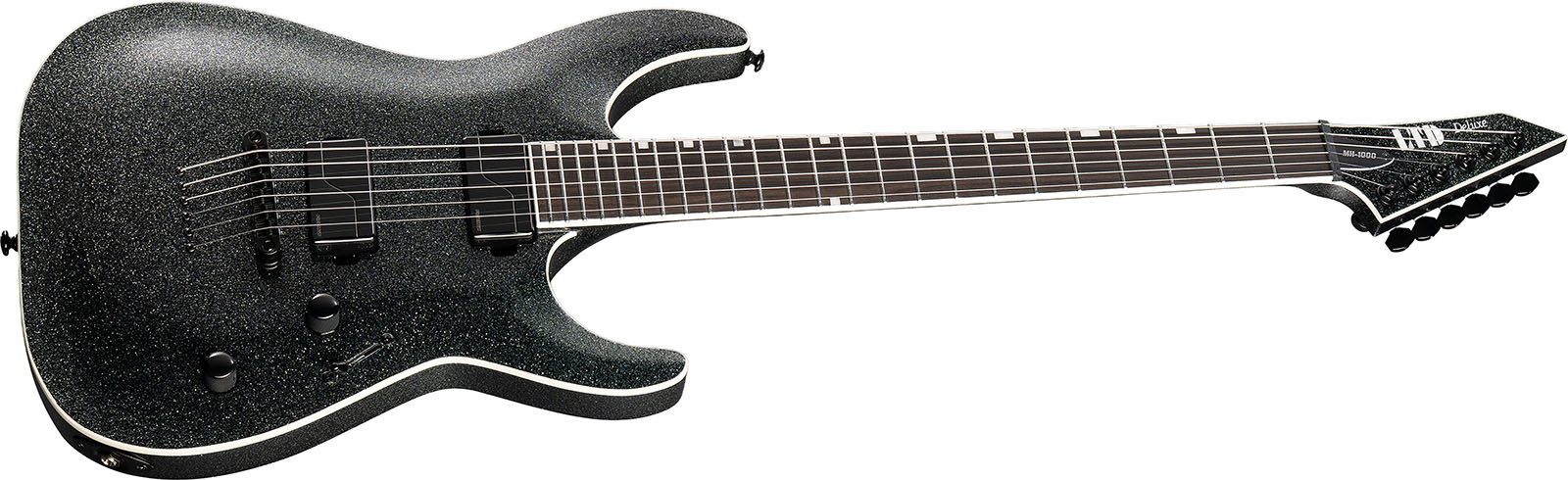 Ltd Mh1000 2h Fishman Fluence Ht Eb - Granite Sparkle - Metal elektrische gitaar - Variation 2