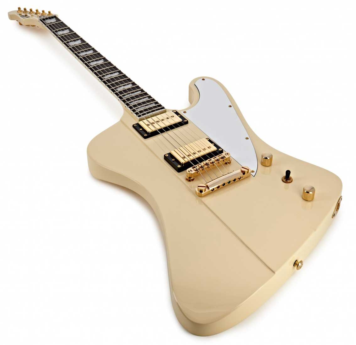 Ltd Phoenix 1000 Hs Seymour Duncan Ht Eb - Vintage White - Retro-rock elektrische gitaar - Variation 2