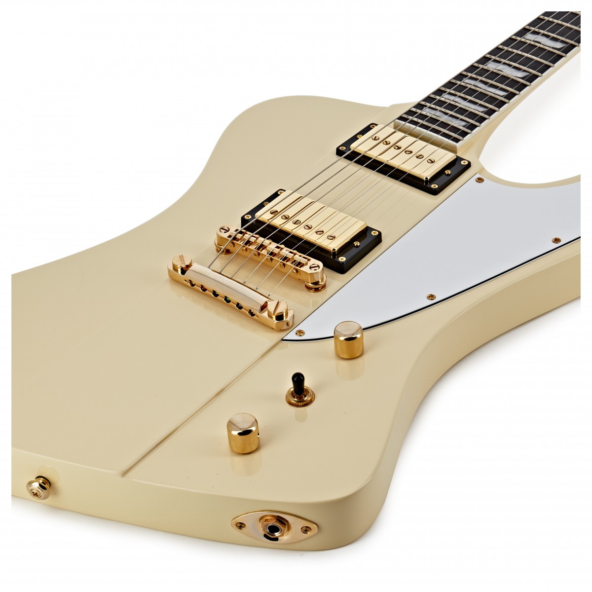 Ltd Phoenix 1000 Hs Seymour Duncan Ht Eb - Vintage White - Retro-rock elektrische gitaar - Variation 3