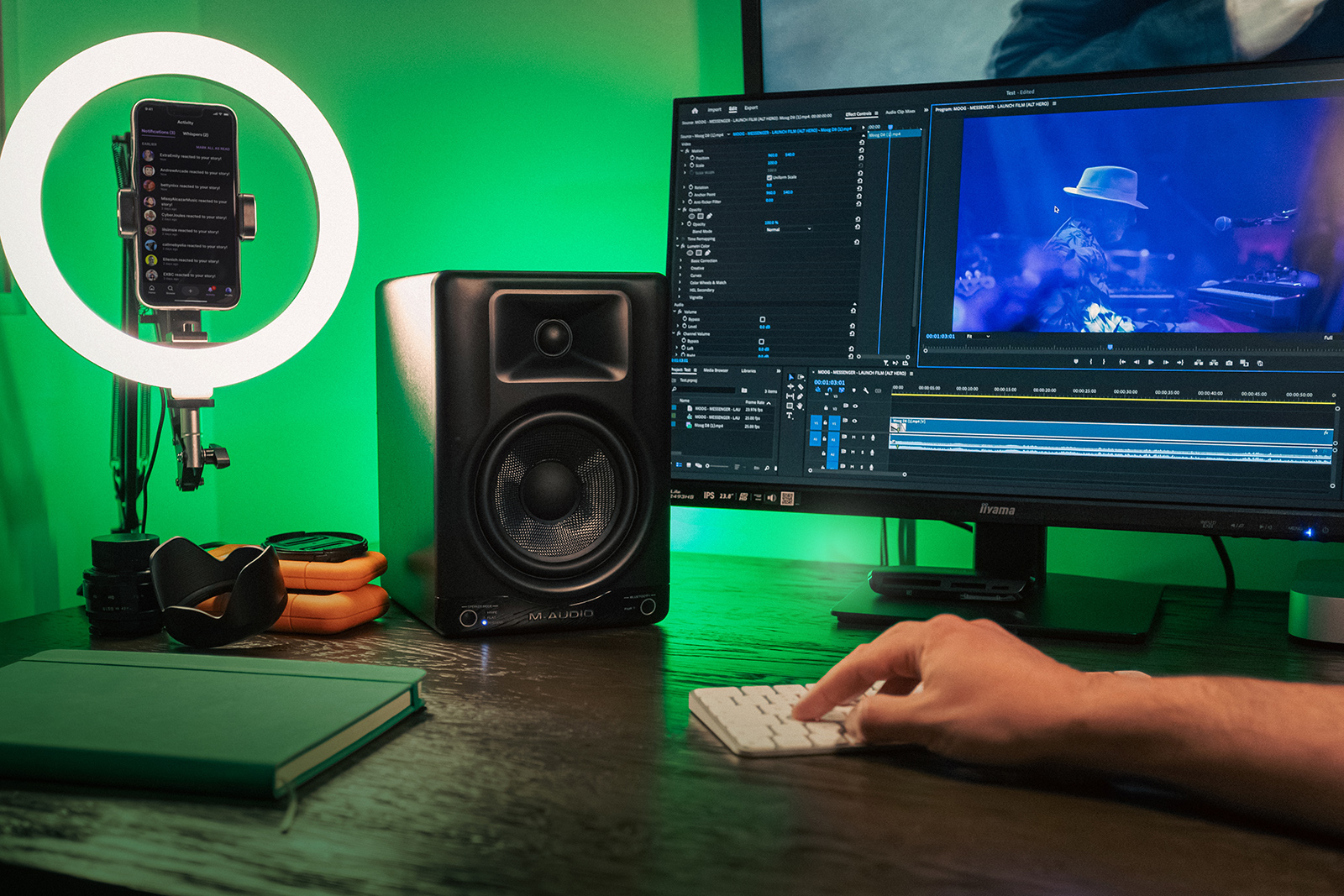 M-audio Bx5bt - La Paire - Actieve studiomonitor - Variation 7