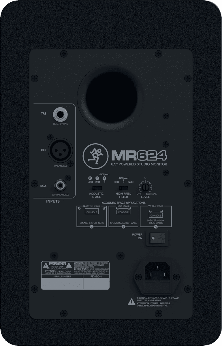 Mackie Mr624 - La PiÈce - Actieve studiomonitor - Variation 2