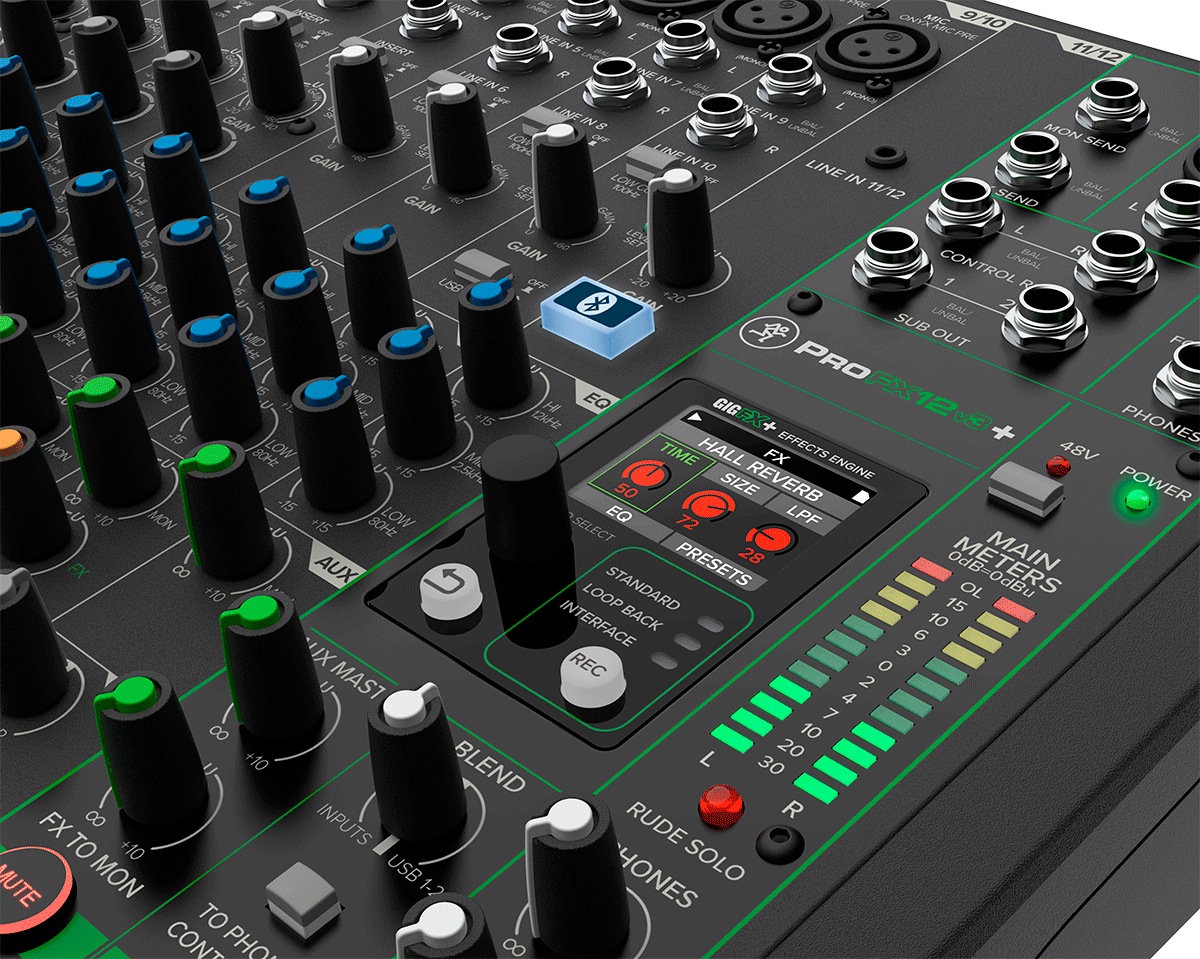Mackie Profx 12 V3+ - Analoge Mengtafel - Variation 3