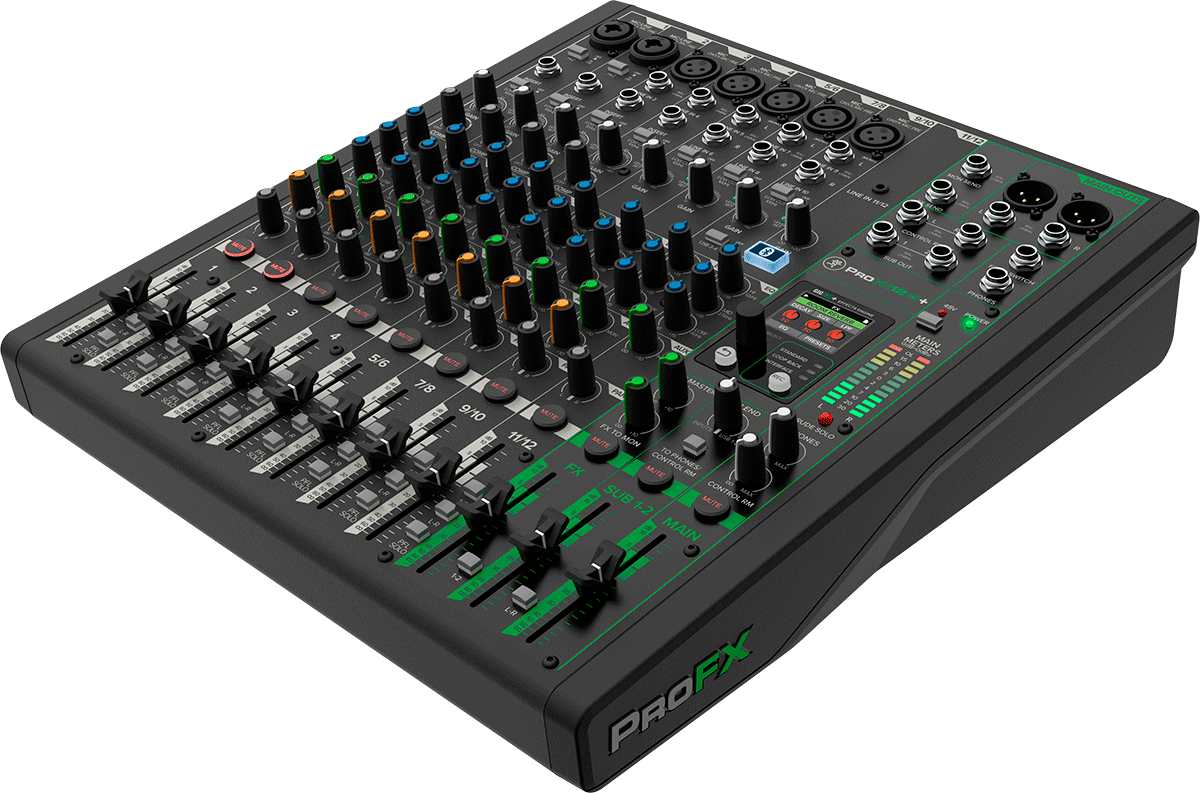 Mackie Profx 12 V3+ - Analoge Mengtafel - Variation 4
