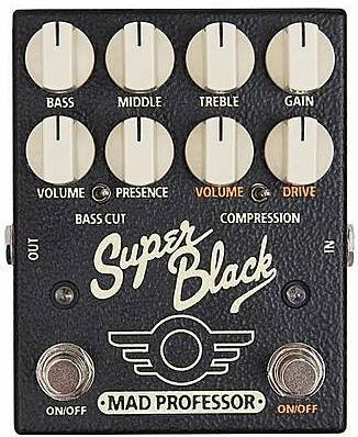 Mad Professor Super Black Overdrive - Overdrive/Distortion/fuzz effectpedaal - Main picture