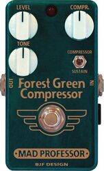 Compressor/sustain/noise gate effect pedaal Mad professor                  FOREST GREEN COMPRESSOR