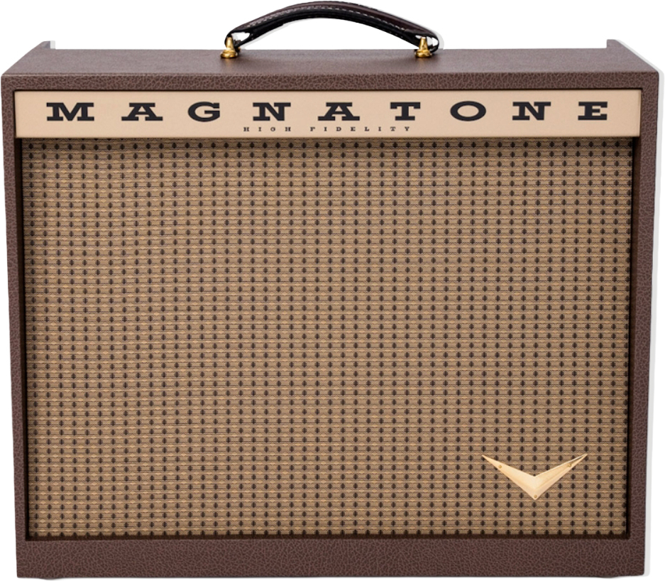 Magnatone Traditional Collection Kingston Combo 12w 6v6 1x12 Traditional Brown - Combo voor elektrische gitaar - Main picture
