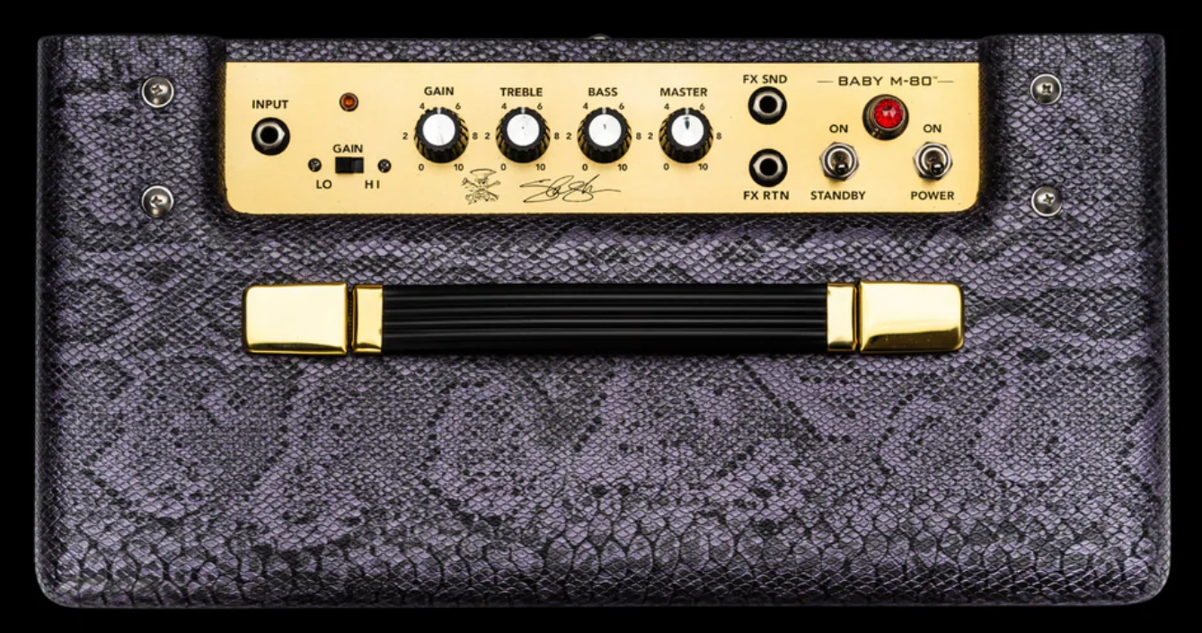Magnatone Slash Baby M80 Combo Signature 12w 1x10 Purple Python - Combo voor elektrische gitaar - Variation 2