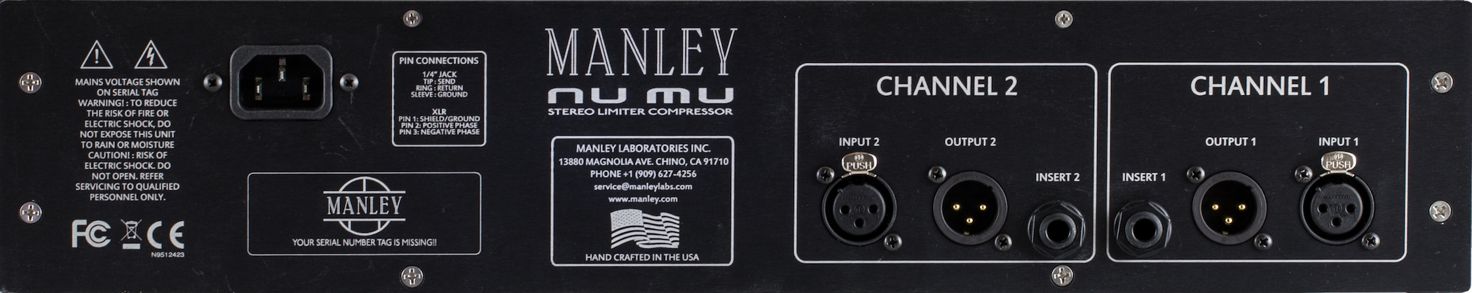 Manley Nu Mu - Compressor / limiter / gate - Variation 4