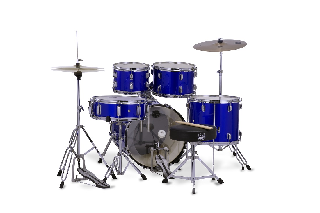 Mapex Comet 20 Fusion Kit - Indigo Blue - Fusion drumstel - Variation 1