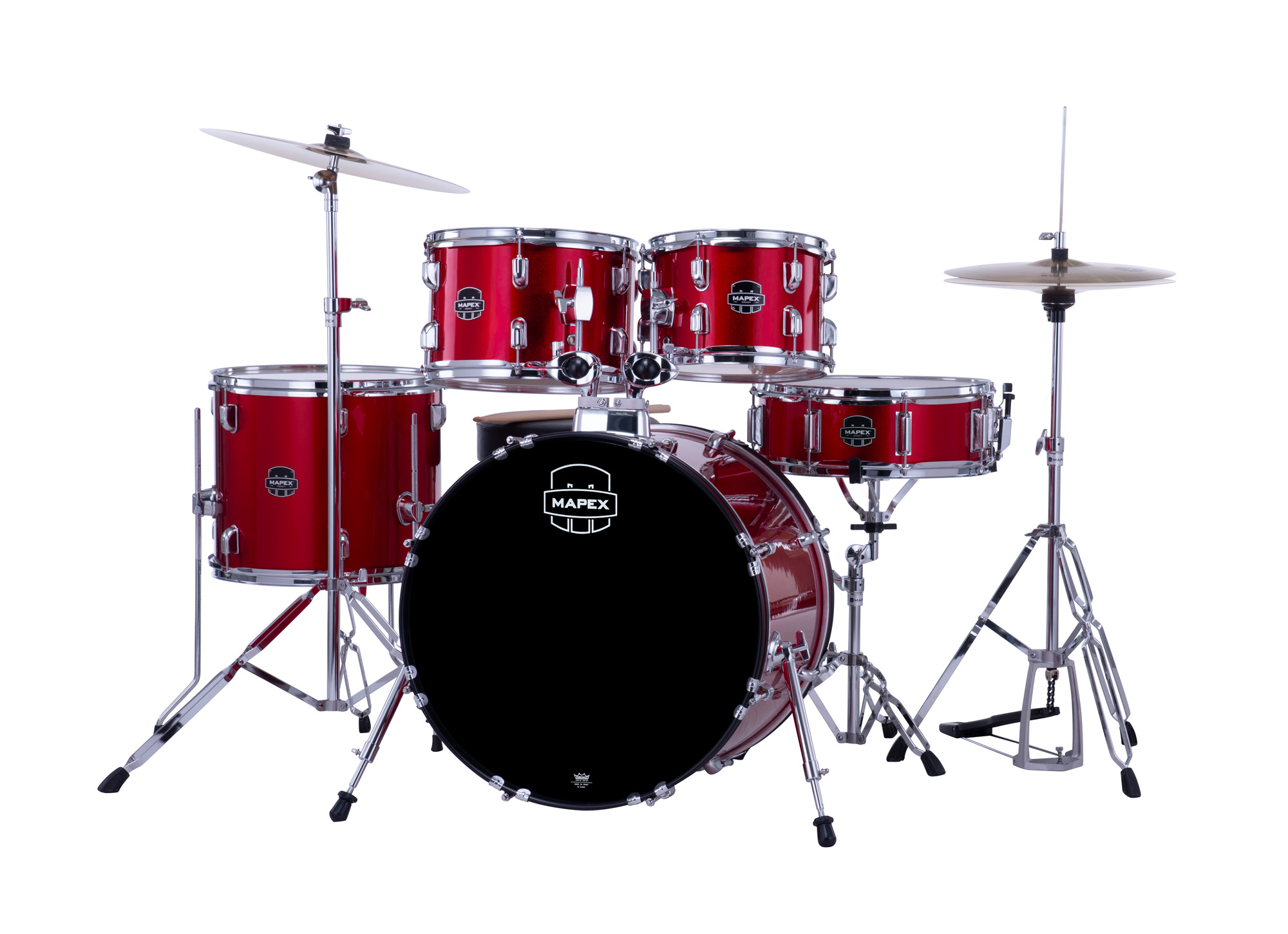 Mapex Comet 20 Fusion Kit - 5 FÛts - Infra Red - Fusion drumstel - Variation 1