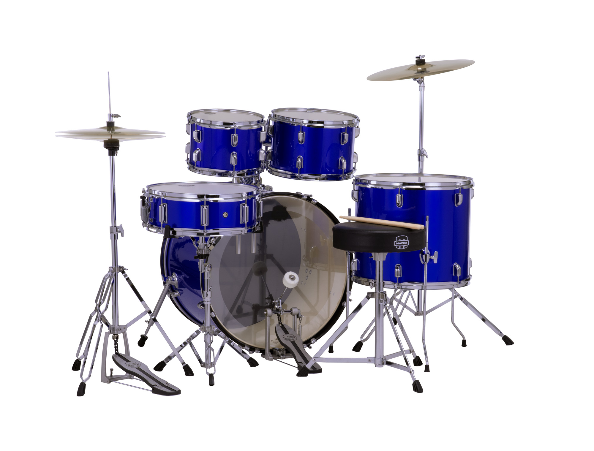 Mapex Comet 22 Stage Kit - Indigo Blue - Stage drumstel - Variation 1