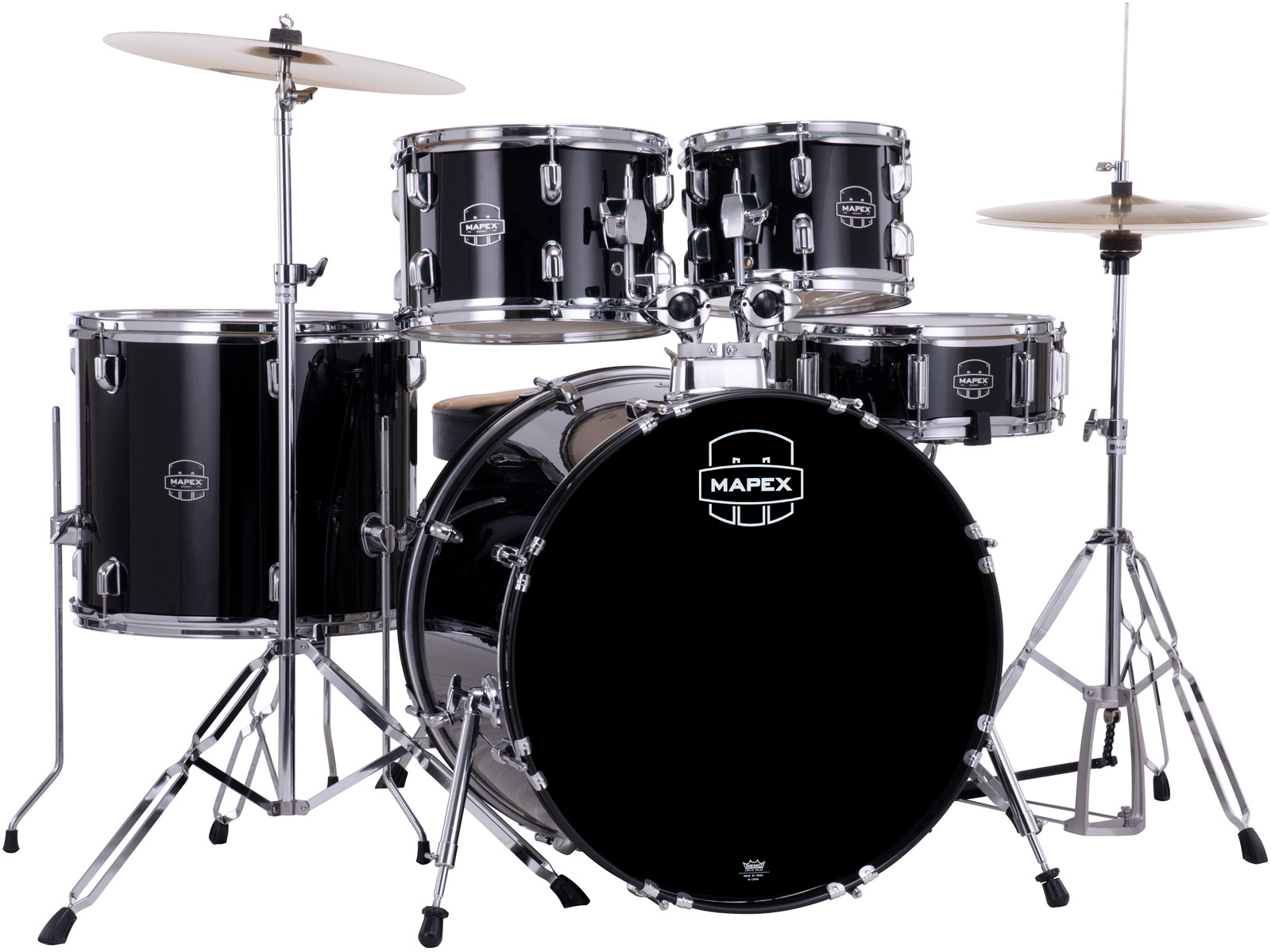 Mapex Comet 22 Stage Kit - Noir - Stage drumstel - Main picture