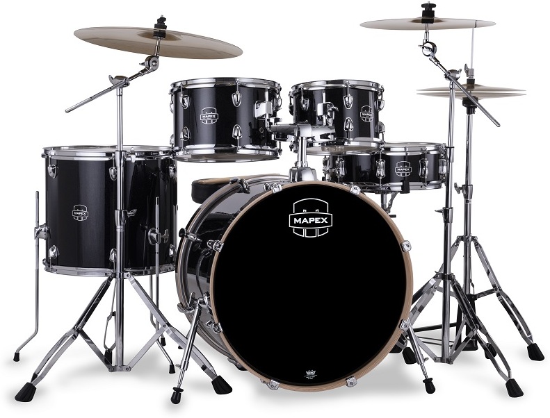 Mapex Venus Fusion 20'' - 5 FÛts - Black Galaxy Sparkle - Fusion drumstel - Main picture