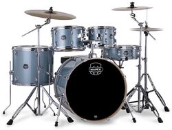 Rock drumstel Mapex Venus Rock 22'' - 5 trommels - Aqua blue sparkle
