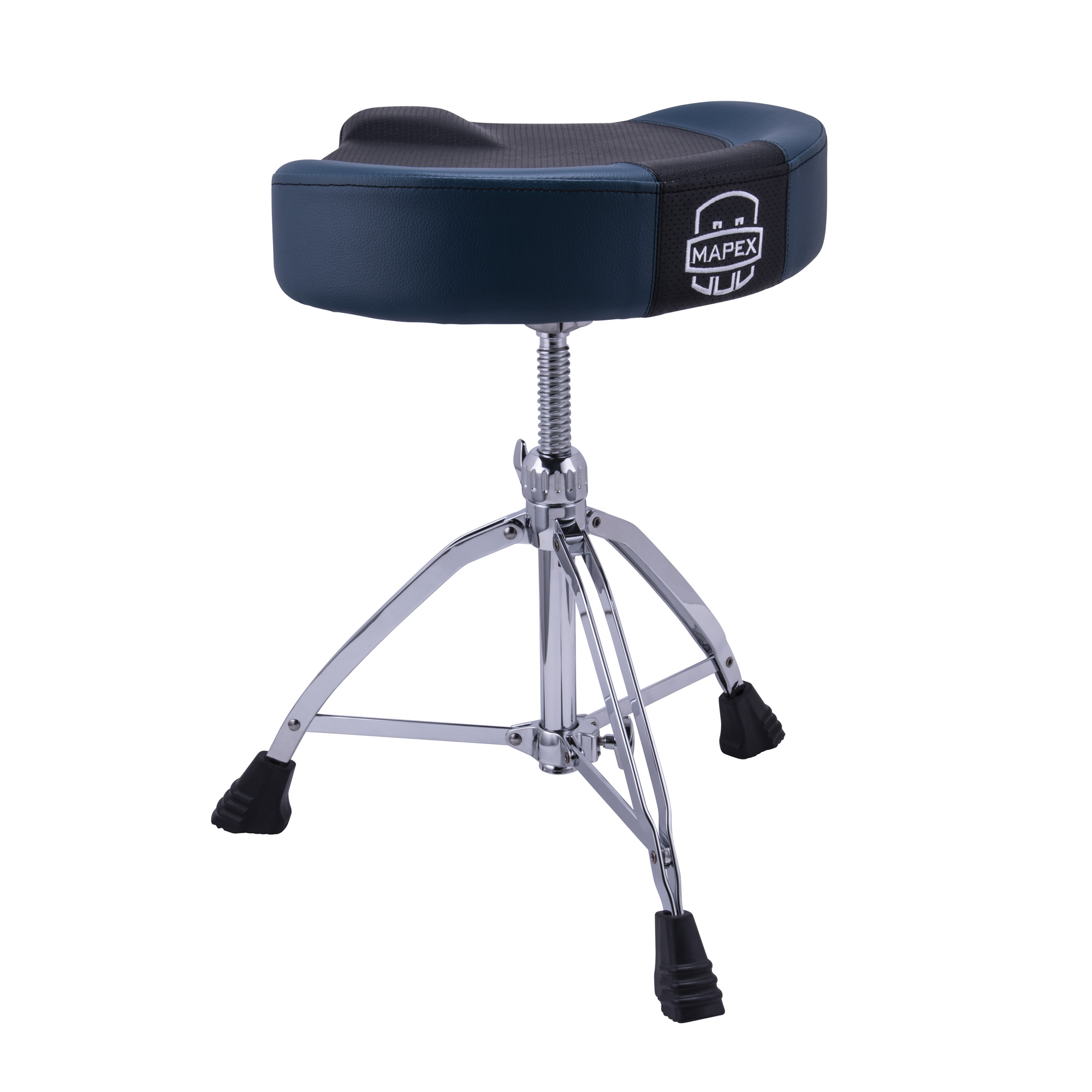 Mapex Siege Batteur Pro Assise Moto Bleu T855bl - Drumstoel - Variation 1