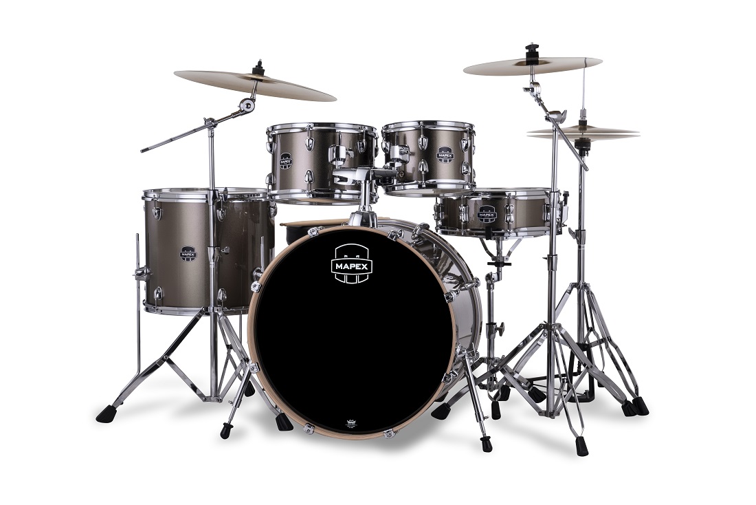 Mapex Venus Rock 22'' - 5 FÛts - Copper Metallic - Rock drumstel - Variation 1