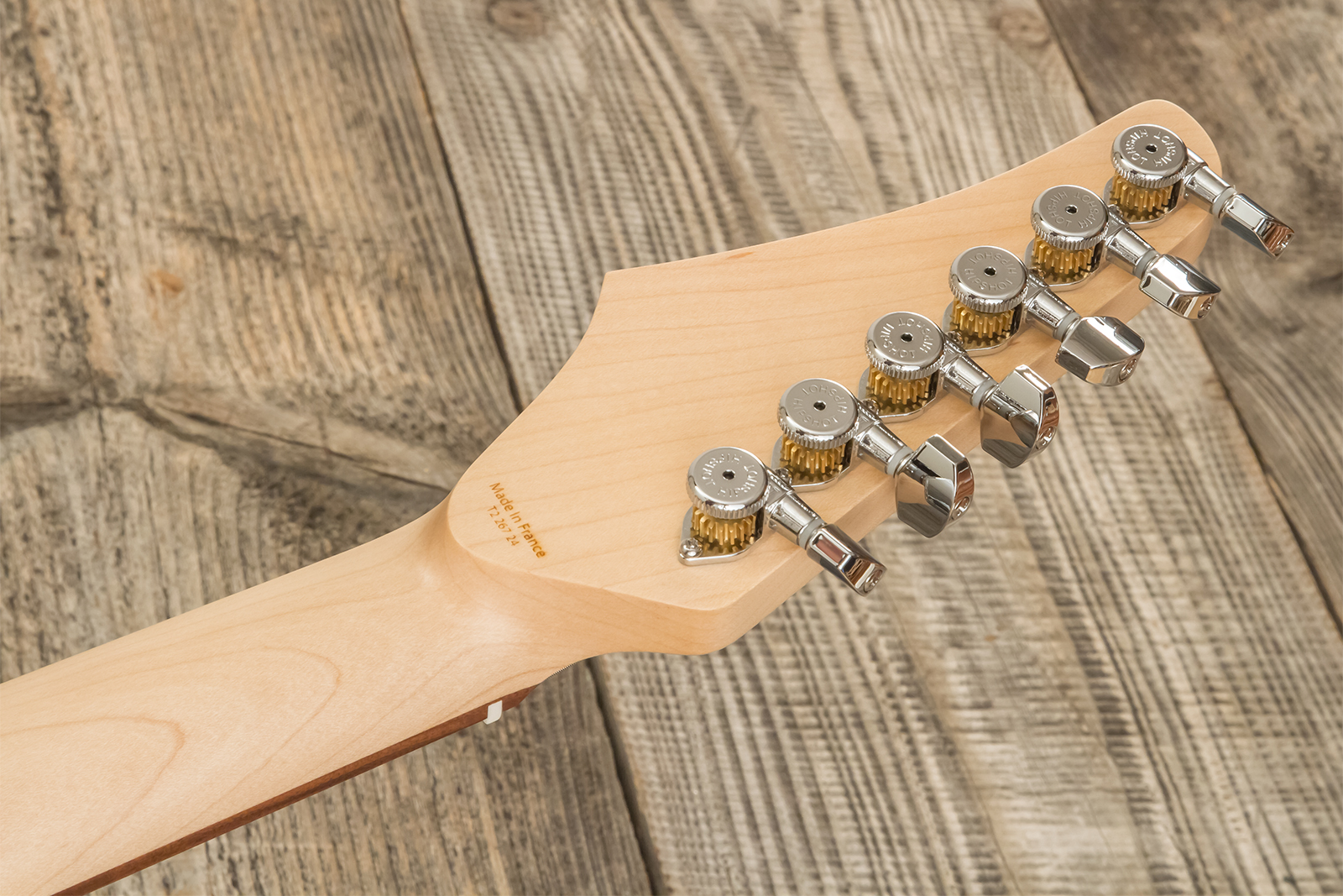 Marceau Guitars Experience Traditional 3s Trem Pf #t226724 - Black - Elektrische gitaar in Strat vorm - Variation 10