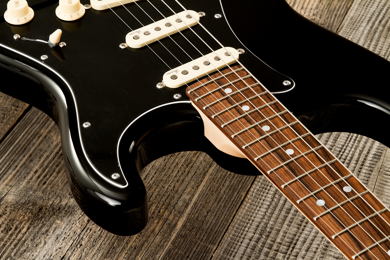 Marceau Guitars Experience Traditional 3s Trem Pf #t226724 - Black - Elektrische gitaar in Strat vorm - Variation 4