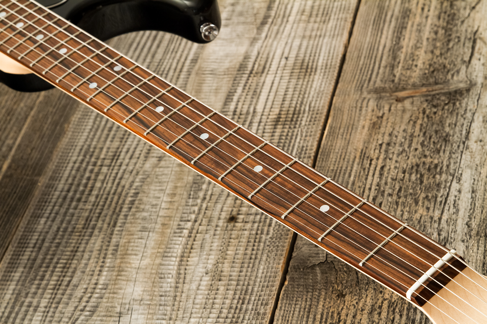 Marceau Guitars Experience Traditional 3s Trem Pf #t226724 - Black - Elektrische gitaar in Strat vorm - Variation 5