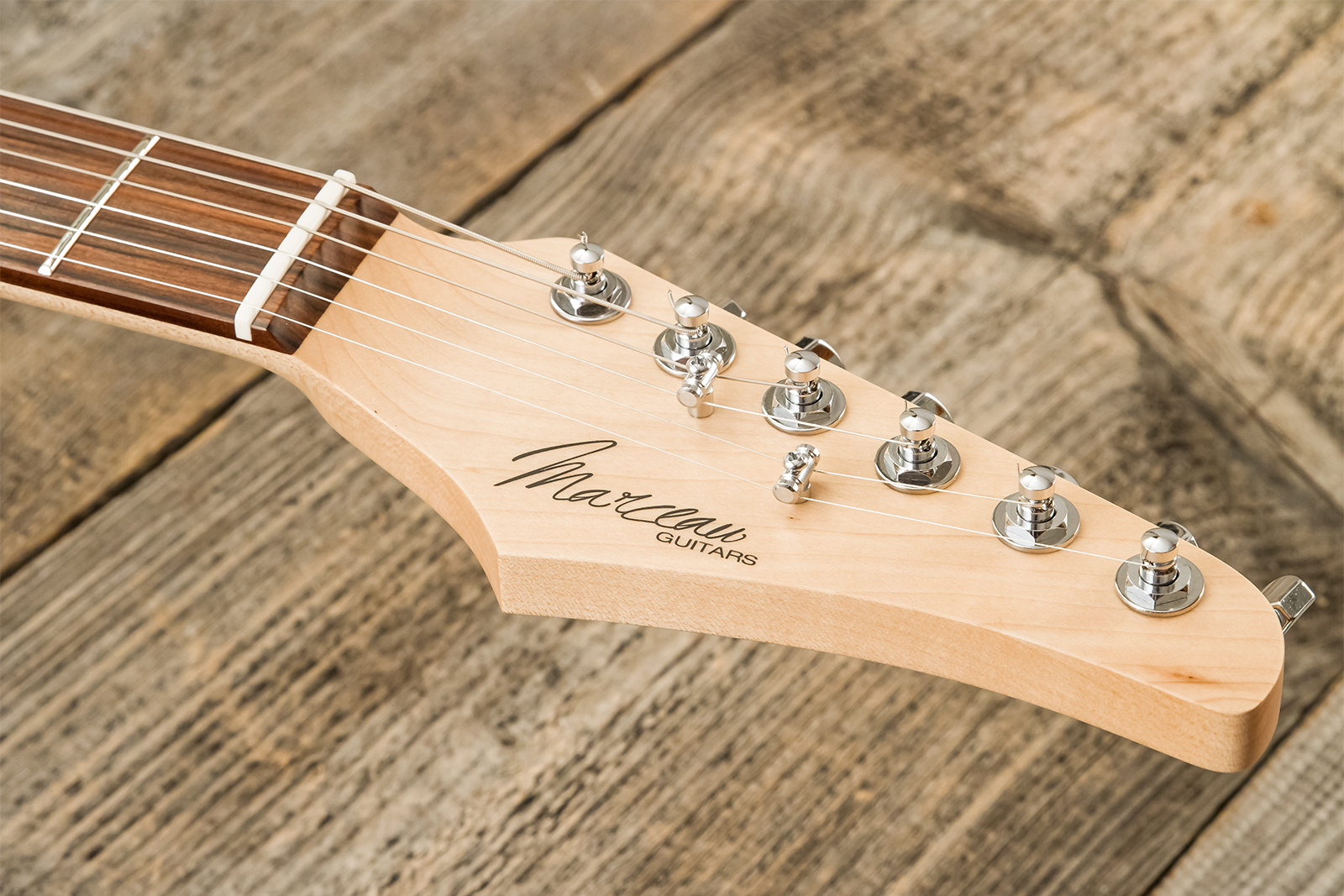 Marceau Guitars Experience Traditional 3s Trem Pf #t226724 - Black - Elektrische gitaar in Strat vorm - Variation 6