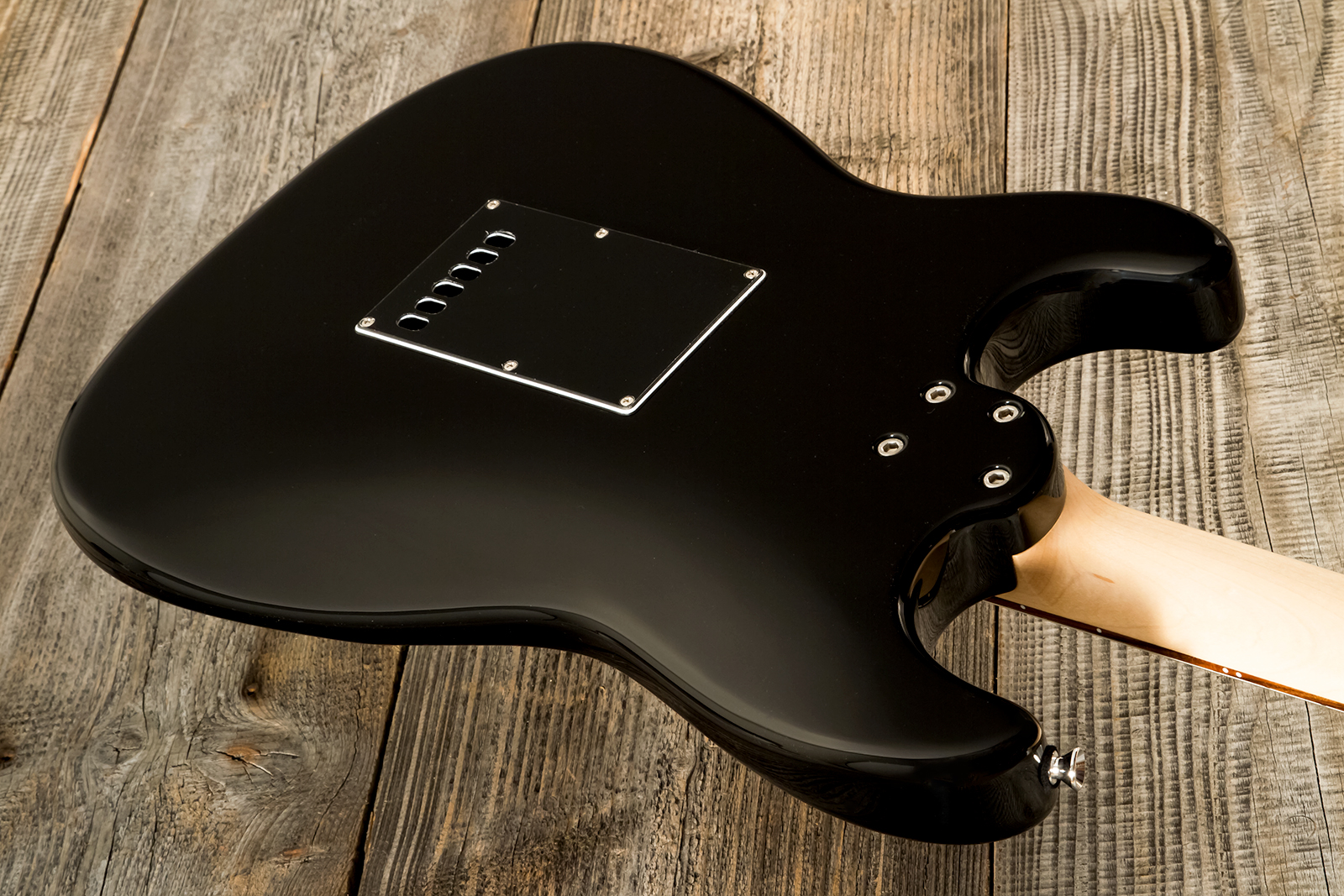 Marceau Guitars Experience Traditional 3s Trem Pf #t226724 - Black - Elektrische gitaar in Strat vorm - Variation 7