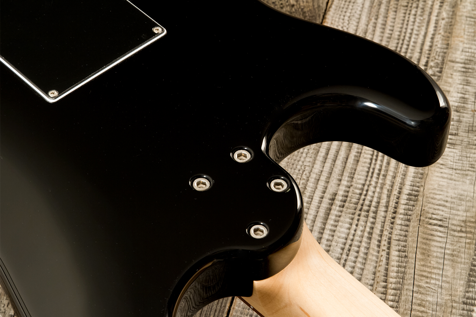 Marceau Guitars Experience Traditional 3s Trem Pf #t226724 - Black - Elektrische gitaar in Strat vorm - Variation 8