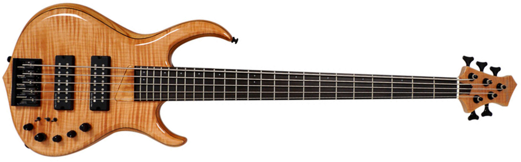 Marcus Miller M7 Swamp Ash 5st Fretless 2nd Generation Eb Sans Housse - Natural - Solid body elektrische bas - Main picture