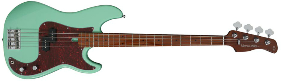 Marcus Miller P5 Alder 4st Mn - Mild Green - Solid body elektrische bas - Main picture
