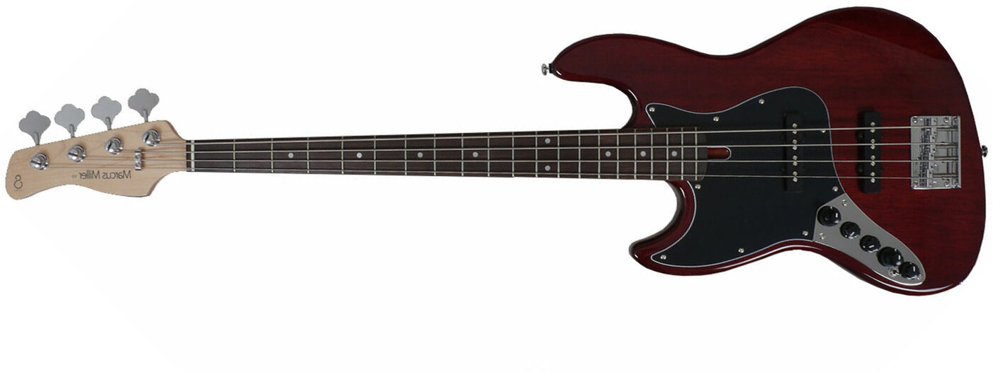 Marcus Miller V3 4st Ma Gaucher Lh Active Rw - Mahogany - Solid body elektrische bas - Main picture