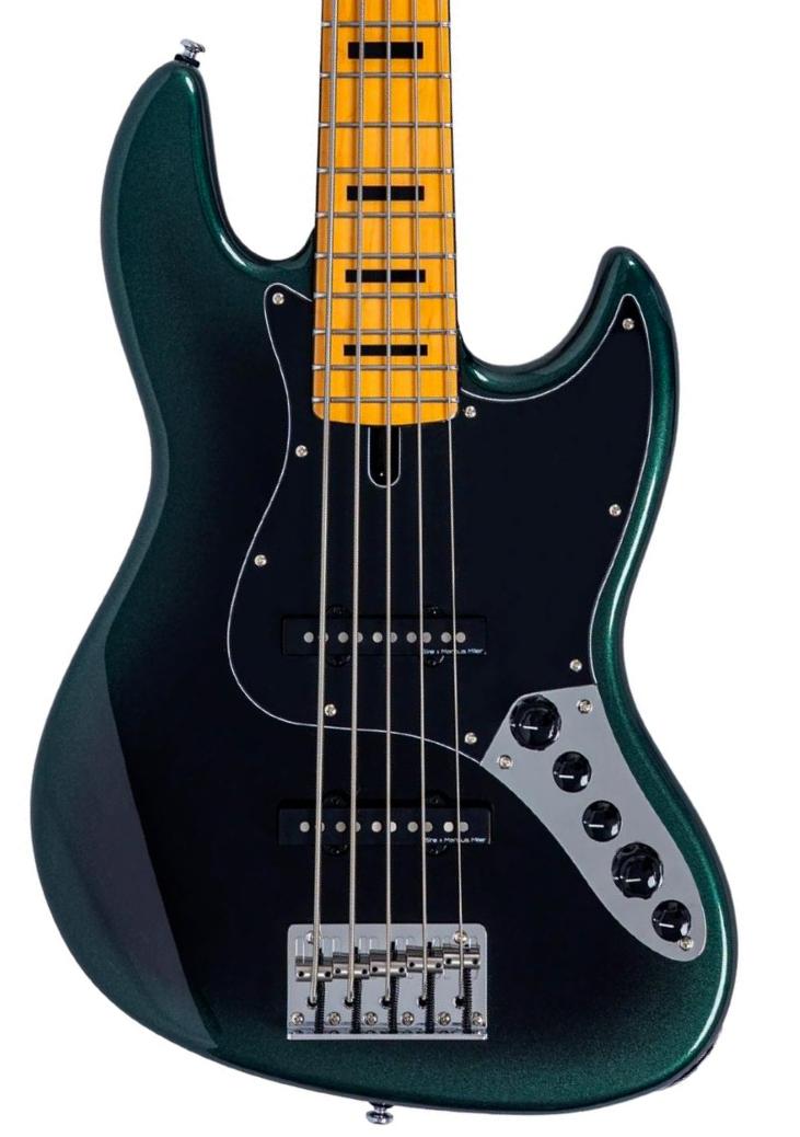 Solid body elektrische bas Marcus miller Marcus Miller V7 Alder 2nd Generation 5ST (5-String) - Dark forest