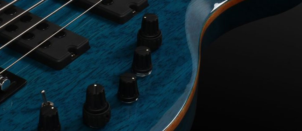 Marcus Miller M2 4st 2nd Generation Mn Sans Housse - Trans Blue - Solid body elektrische bas - Variation 1