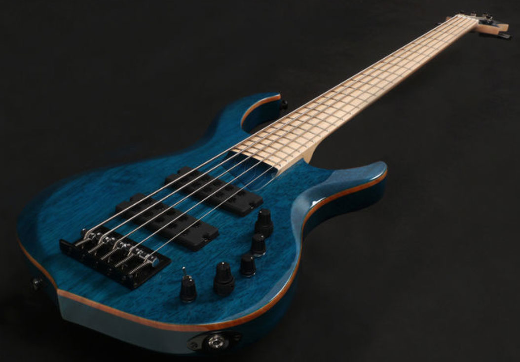 Marcus Miller M2 5st Tbl Active Mn - Trans Blue - Solid body elektrische bas - Variation 2