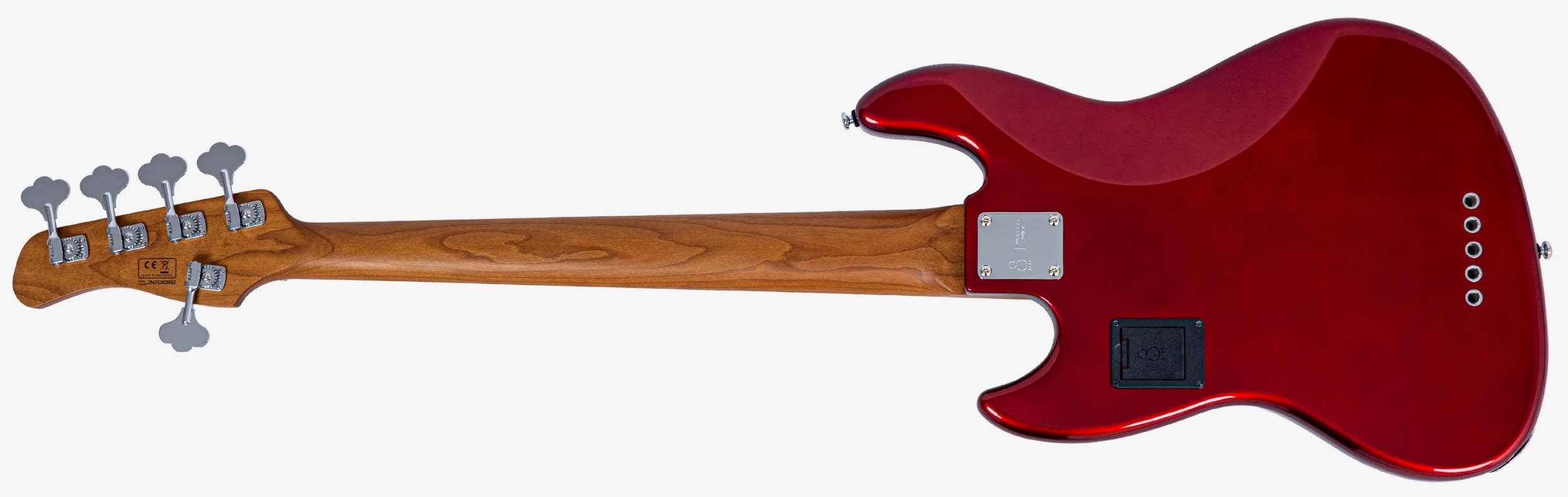 Marcus Miller Marcus Miller V7 Alder 2nd Gen 5st 5c Active Mn - Candy Apple Red - Solid body elektrische bas - Variation 1
