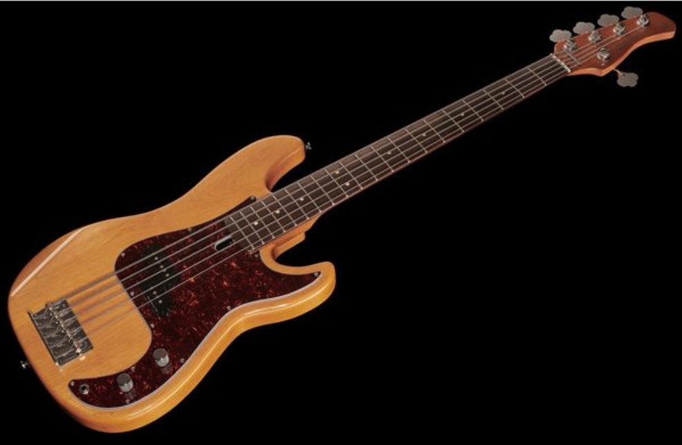 Marcus Miller P5r 5st 5c Rw - Natural - Solid body elektrische bas - Variation 1