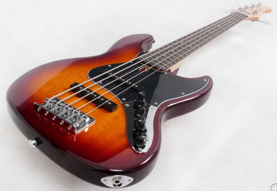 Marcus Miller V3 5st Ts Active Rw - Tobacco Sunburst - Solid body elektrische bas - Variation 2