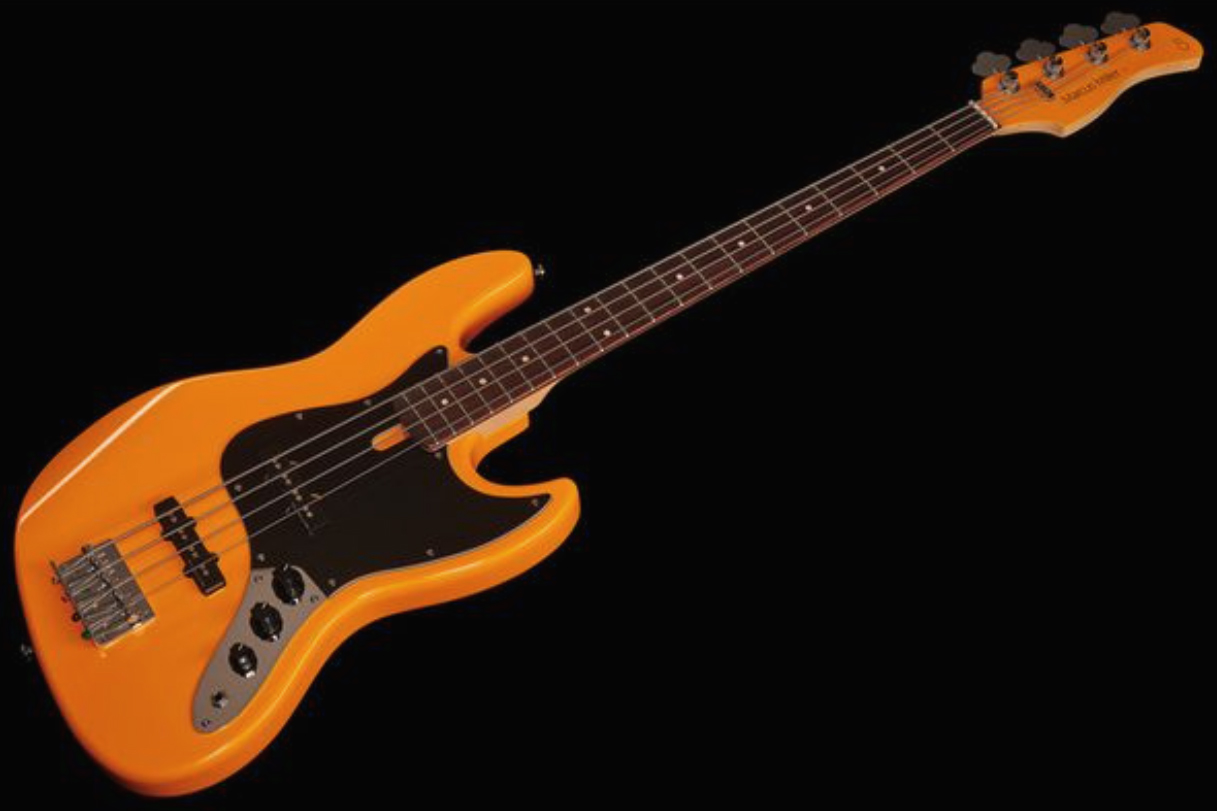 Marcus Miller V3p 4st Rw - Orange - Solid body elektrische bas - Variation 1