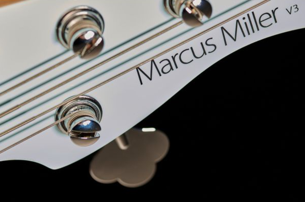 Marcus Miller V3p 5st Lh Gaucher 5c Rw - Sonic Blue - Solid body elektrische bas - Variation 3