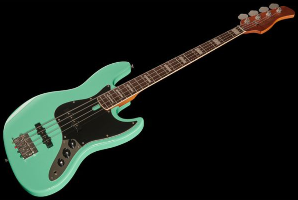 Marcus Miller V5r 4st Rw - Mild Green - Solid body elektrische bas - Variation 1