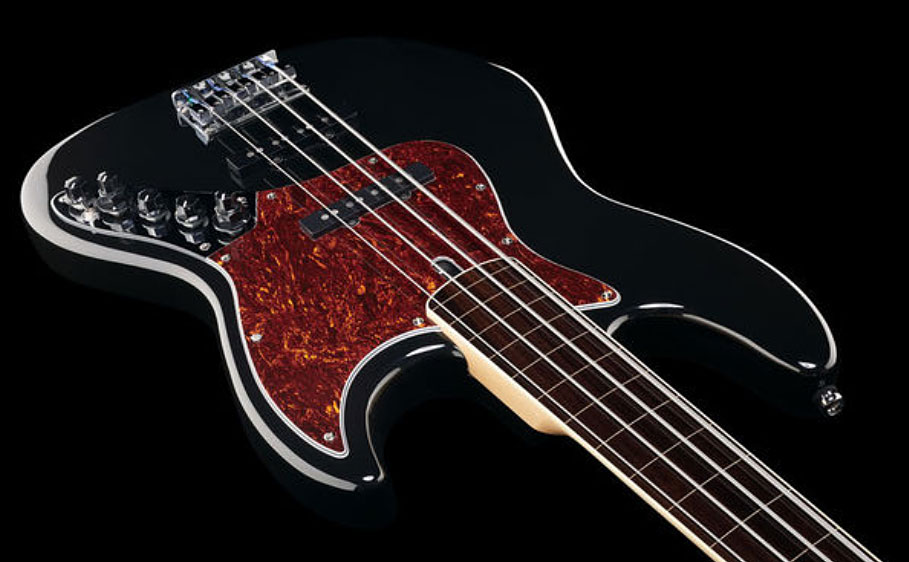 Marcus Miller V7 Alder 4st 2nd Generation Fretless Eb Sans Housse - Black - Solid body elektrische bas - Variation 2