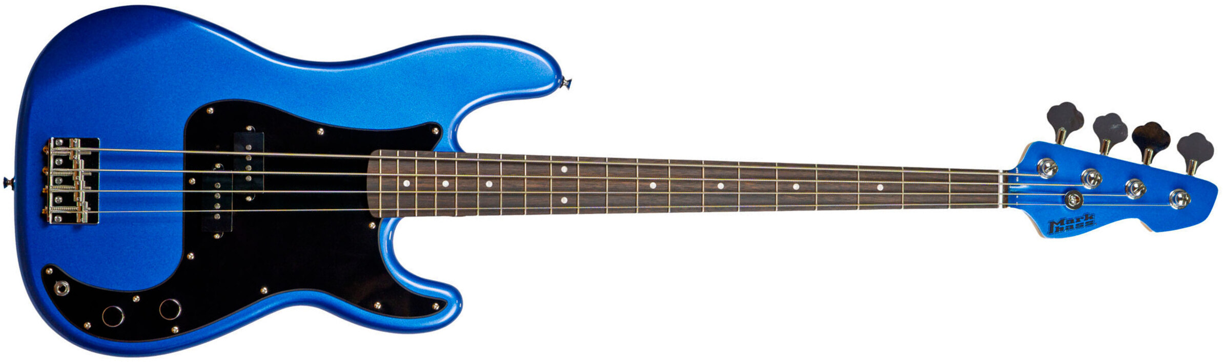 Markbass Mb Pb Blue Sky Lau - Blue - Solid body elektrische bas - Main picture