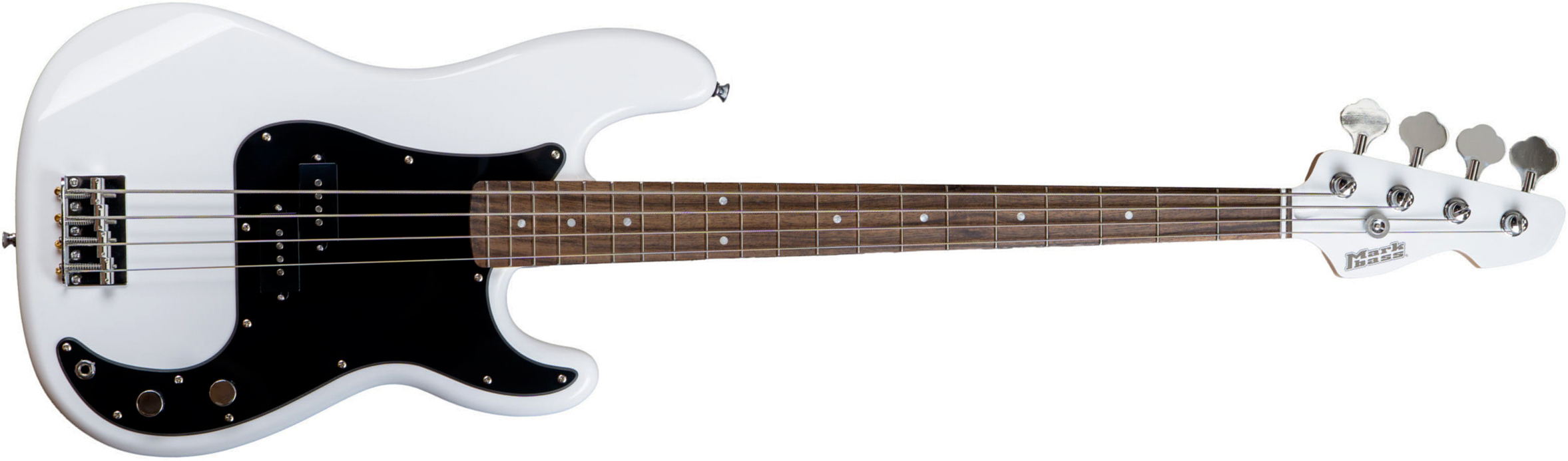 Markbass Mb Pb Lau - White - Solid body elektrische bas - Main picture