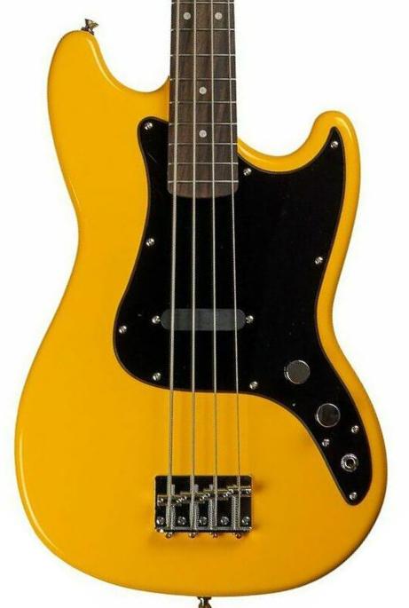 Solid body elektrische bas Markbass MB Little Bass - yellow