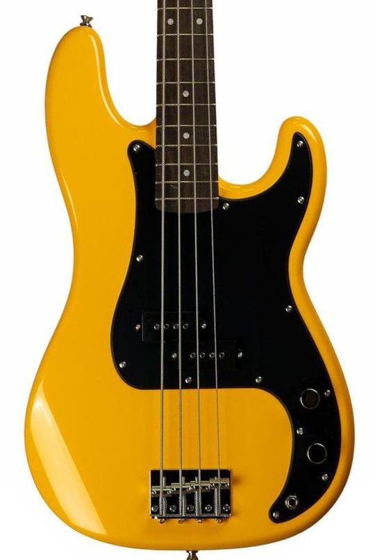 Solid body elektrische bas Markbass MB PB - yellow