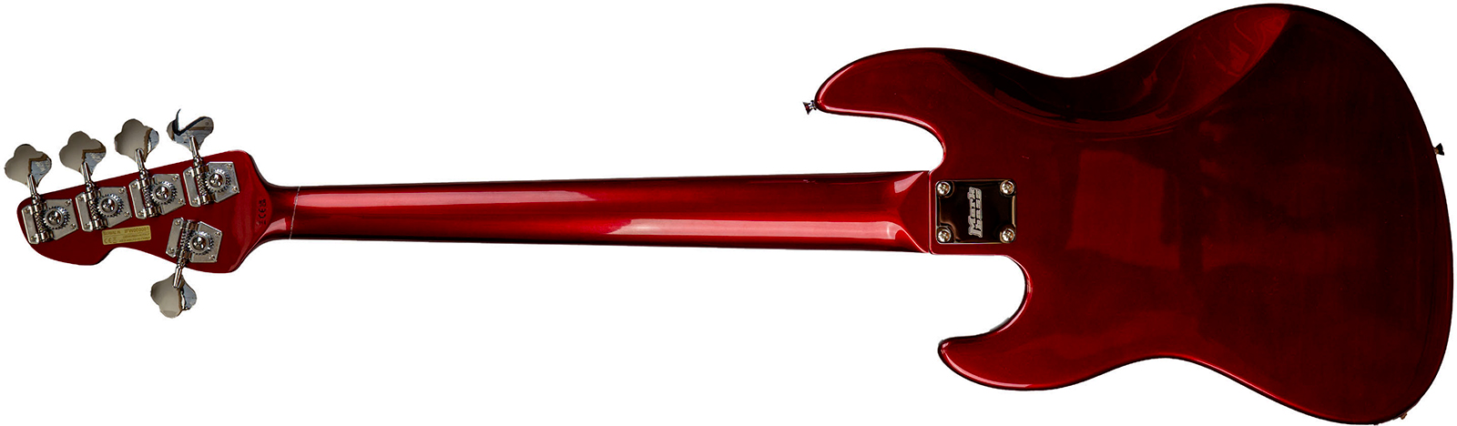 Markbass Mb Gv 5c Cr Rw Fc Passive Gloxy Gog Rw - Red Passion - Solid body elektrische bas - Variation 1