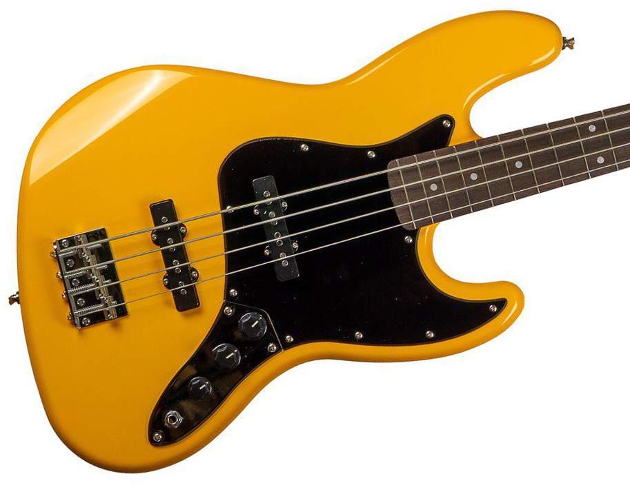 Markbass Mb Jb Lau - Yellow - Solid body elektrische bas - Variation 2