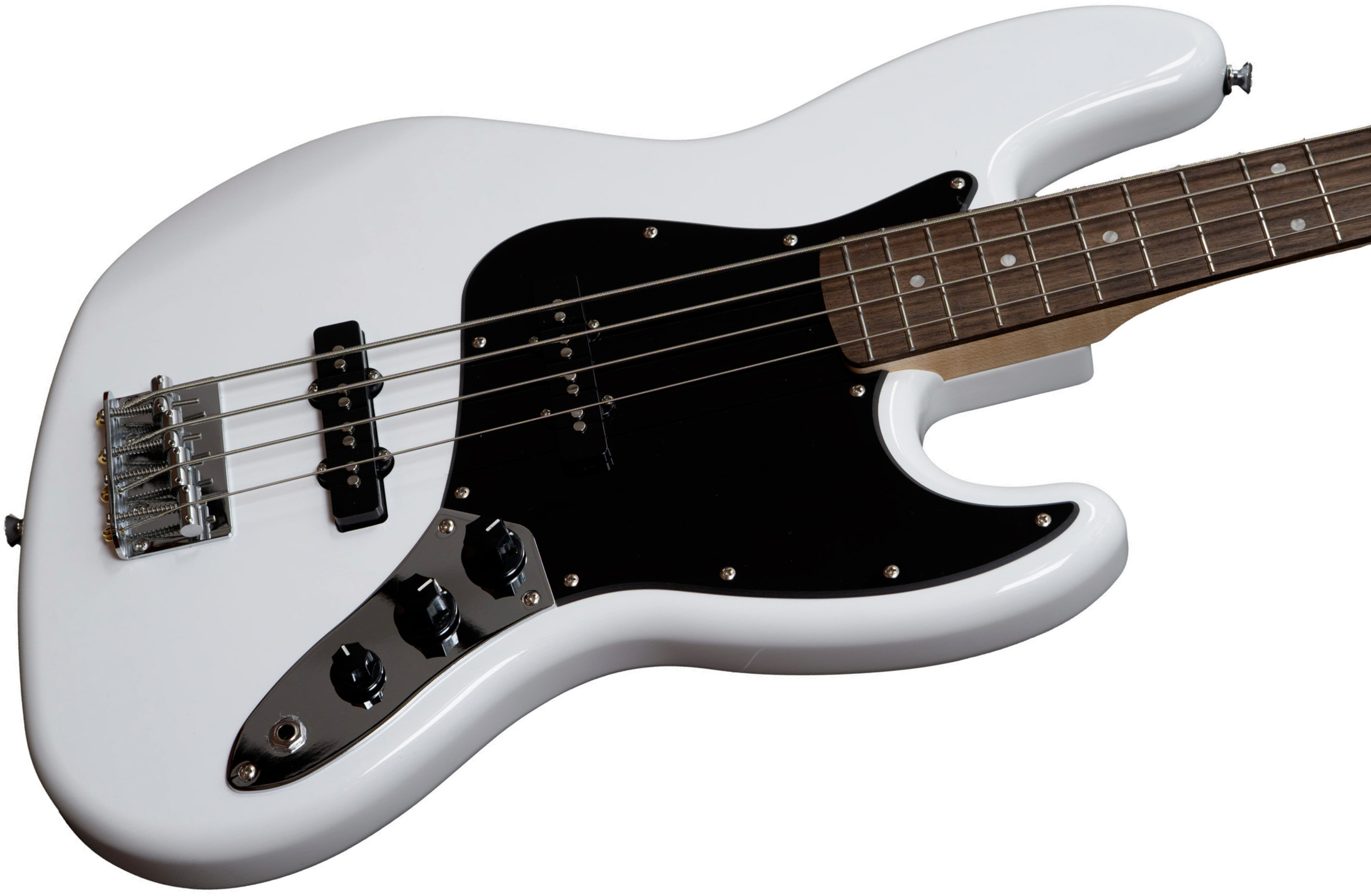 Markbass Mb Jb Lau - White - Solid body elektrische bas - Variation 2