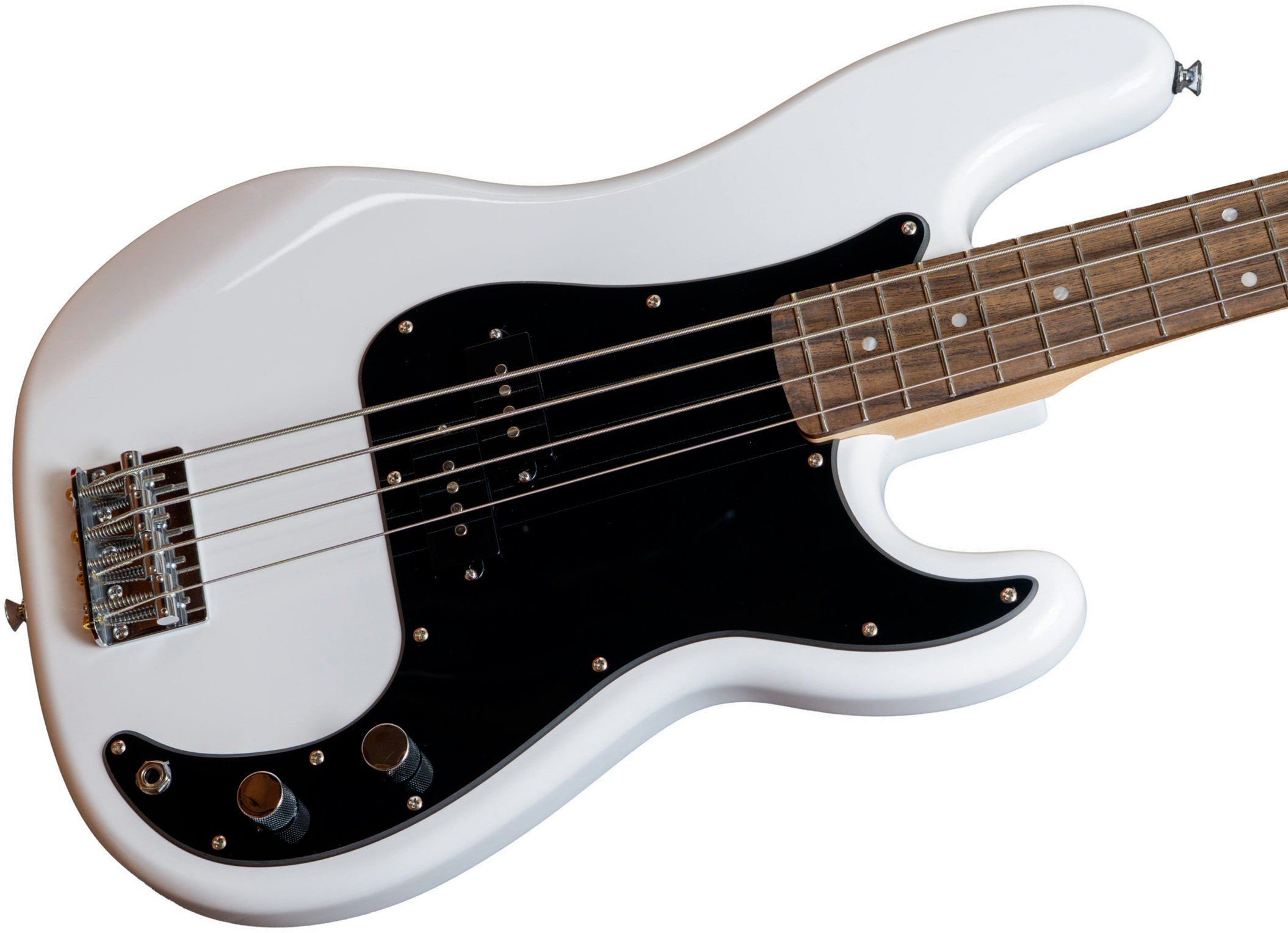 Markbass Mb Pb Lau - White - Solid body elektrische bas - Variation 2