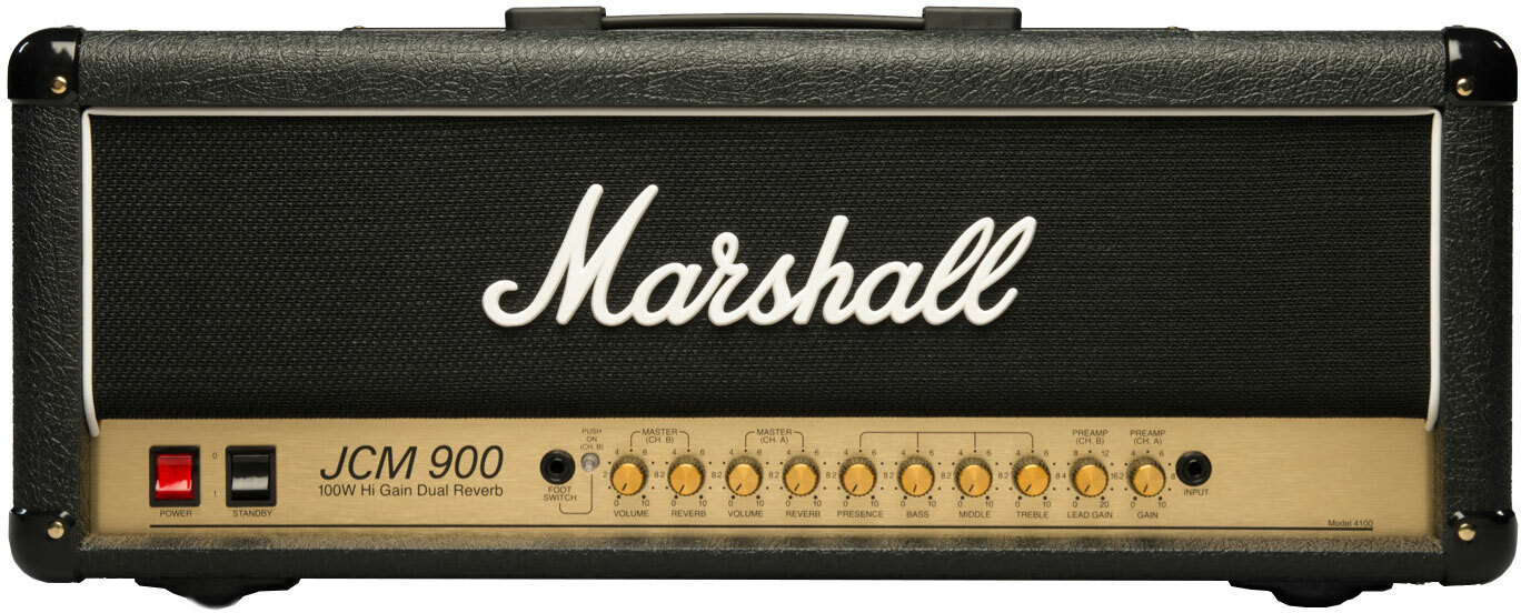 Marshall Jcm900 4100 Head Vintage Reissue 100w - Gitaarversterker top - Main picture